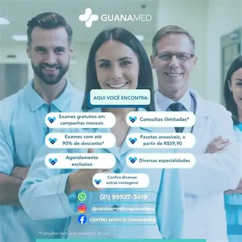 Plano de benefícios do Centro Médico Guanabara